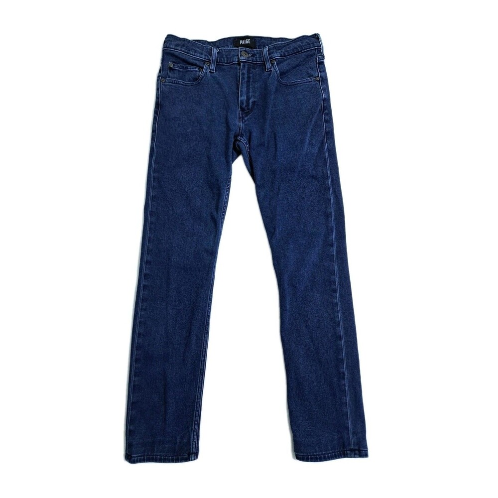 Paige Lennox Jeans Men's Size 29 Slim Fit Stretch Blue Wash Denim Pants